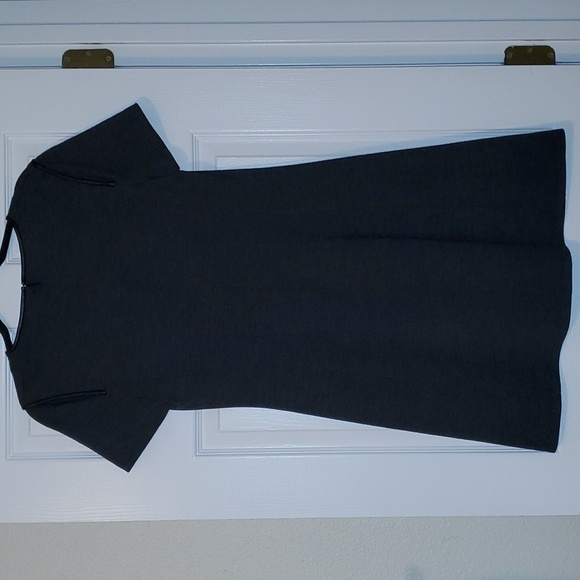 ST. John Gray Wool Dress Size 6 - Picture 7 of 8